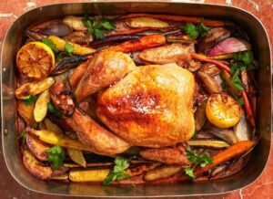 Roast Chicken with Vegetables