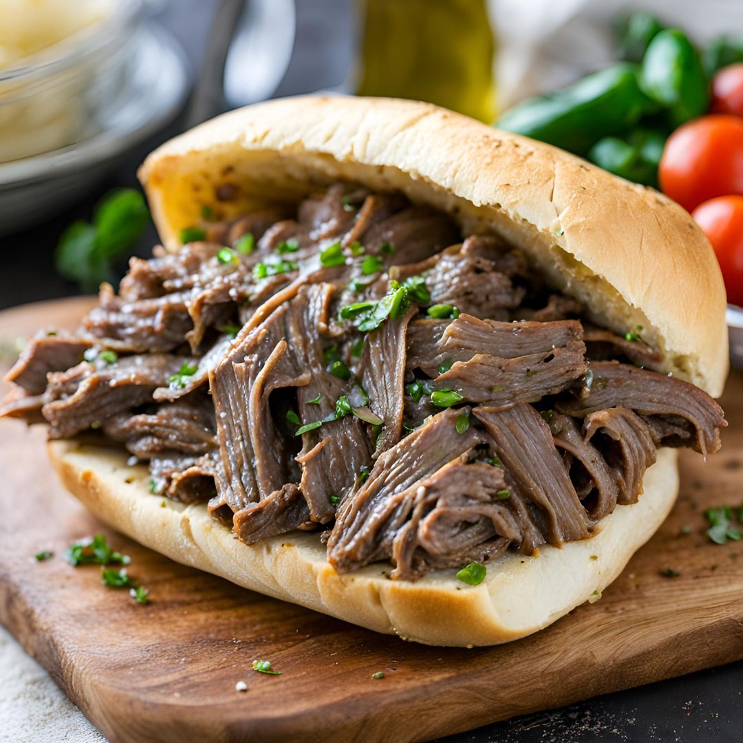 Slow-Cooker-Italian-Beef