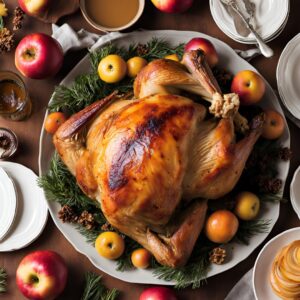 Maple and Apple Cider Brined Turkey