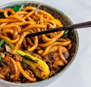 Yaki Udon - Stir Fried Udon Noodles