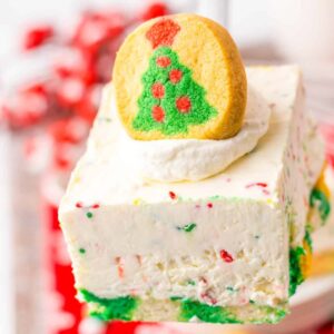 Christmas Cheesecake Bars