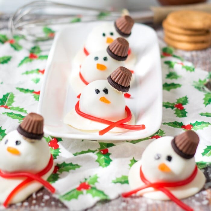 Snowman Truffles