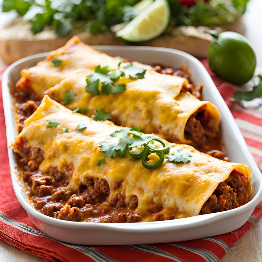 beef enchiladas